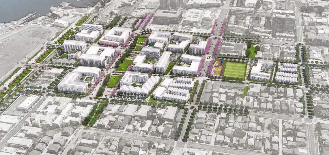 National_CORE's tweet photo. The environmental review of One San Pedro Collaborative's redevelopment of the Rancho San Pedro public housing complex has begun. Read more from @UrbanizeLA here: https://t.co/1NMDl2tSZK. #BuildingTheFutureOfCommunity https://t.co/E2ua4pr50W