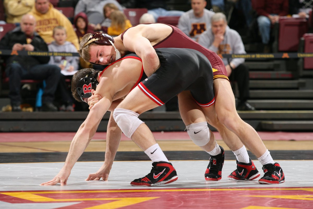 GopherWrestling's tweet photo. A lot of clutch Gopher moments came from wrestling Rutgers and Purdue! 😤〽️

#GopherTough | #ThrowbackThursday https://t.co/9l2yFZzoCB