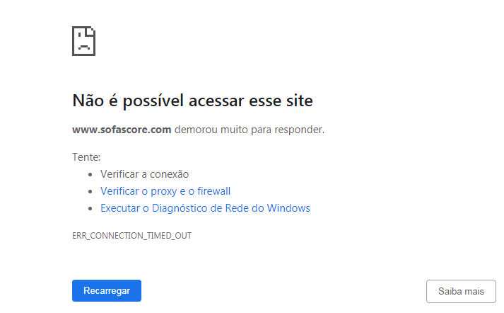 BaitaGame's tweet photo. @SofaScoreBR O site de vcs não está funcionando? https://t.co/78ZjHUPFR7