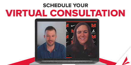 Schedule Yours Today:  bit.ly/3aaQkg9
#theheartofthegame #virtualmeetings #uniforms #apparel #equipment #branding