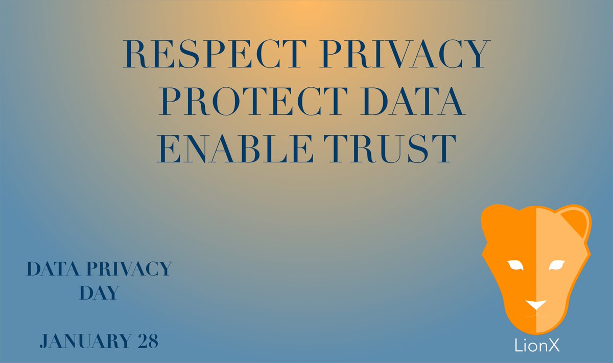 MyLionXFintech's tweet photo. Privacy is more than just security. It takes more than being careful to ensure privacy across the board.
Are you being privacy aware this Privacy Day?
Ask LionX about solutions to get to know your customer while maintaining privacy.
https://t.co/9NR9gO6H9k https://t.co/ibDMQkXgCL