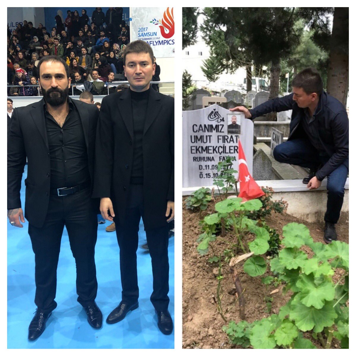 Ölüm... bu kelime Umut abiye hiç yakışmıyor... 
Dükkanına gidip saatlerce oturur Atsız romanından hikayeler dinlerdik.Askerliğini yedek subay olarak yapmanın haklı gururu ile bizlere terörle mücadelesini anlatır ve pürdikkat kesilirdiK.Ruhun şad olsun ağabey
#umutfıratekmekçiler