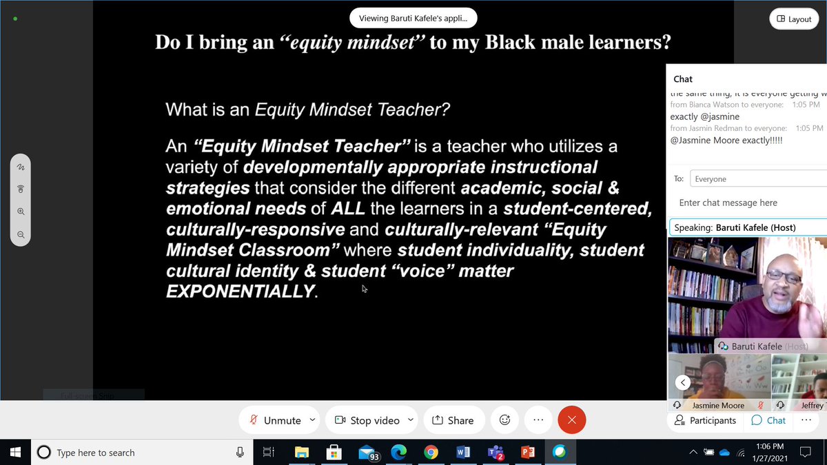 JPRyonES's tweet photo. Yesterday's PD day opened our eyes to what's necessary to support the needs of scholars. ALL staff engaged on the focus question "Are my students at an advantage because I am their teacher?" Thank you @PrincipalKafele for elevating and directing our practice. #lifelonglearning https://t.co/tUwsAcyL7N