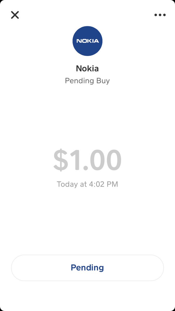 agsmerch's tweet photo. #CashApp has purchases of the #NOK #stock pending now?! Here we go!!! 🤦🏾‍♀️

#stockmarketisrigged #WallStreet #deletecashapp https://t.co/YBuXAs39SR