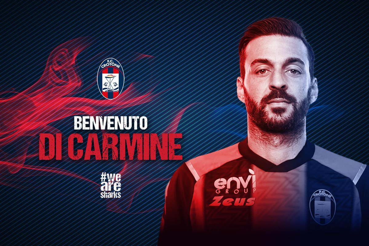 FcCrotoneOff's tweet photo. ✍️ Di Carmine per l’attacco 😍  Benvenuto in 🔴🔵 Samuel💪🏻

👉🏻 https://t.co/M2pZYb1uaw

#WeAreSharks 🦈 https://t.co/7eZgldZV6Z