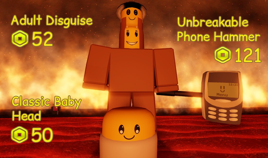 UNBREAKABLE ITEMS - Roblox