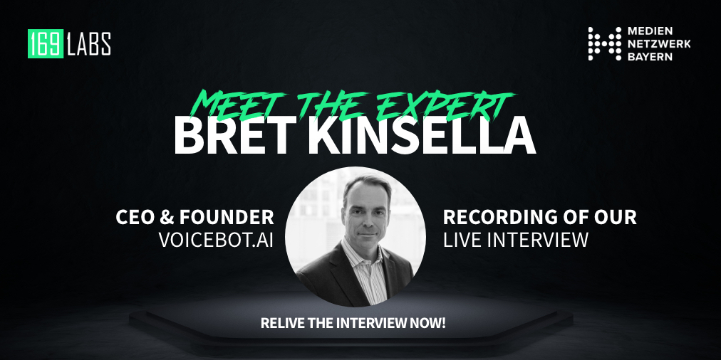 all_about_voice's tweet photo. In case you missed our "Meet The Expert" interview with @bretkinsella – here’s the recording. Don’t miss our next event. Subscribe on https://t.co/l5D1TNOxBO to get reminder and invitations to our events. https://t.co/iuLbH1SN97 #AAVClub #MeetTheExpert https://t.co/IiDPy3T56t