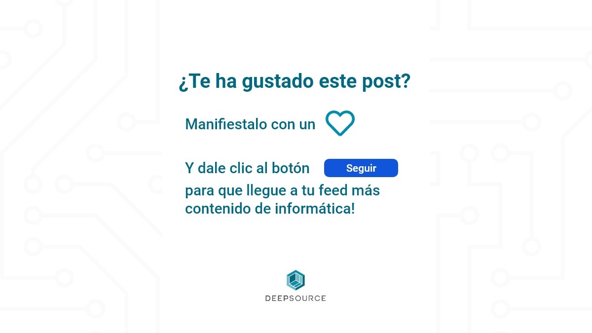 DeepsourceInc's tweet image. ¿Tienes dudas de utilizar React en tu próximo proyecto?
Tal vez estas 10 características de React, te ayuden a tomar una mejor decisión. 💪💻💙
#reactjs #INFORMATICA #platzi