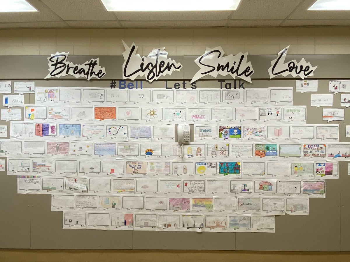 #BellLetsTalk  <a href="/RCSD_No81/">YQR Catholic Schools</a> @StDominicYQR