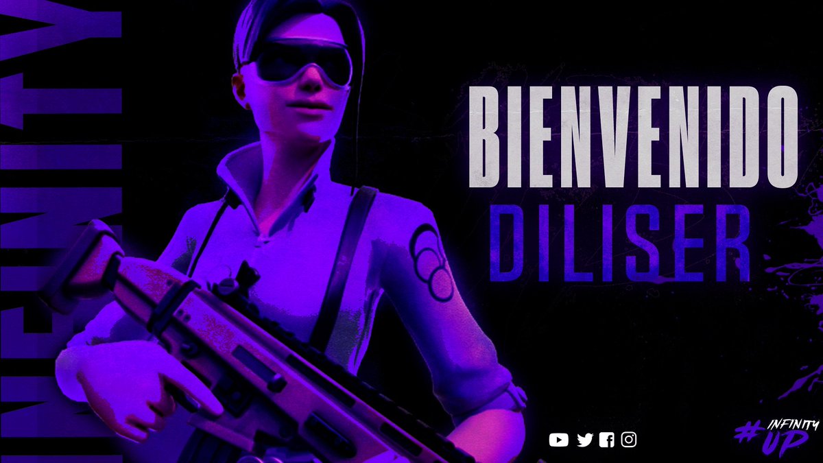 InfinityOfici's tweet photo. Denle una gran bienvenida a un gran jugador de Fortnite (DiliSer) para Infinity Esports.🎊 

Mucha suerte y bienvenido a tu nuevo hogar.💜 
#InfinityUp https://t.co/G4tfTXwqcW