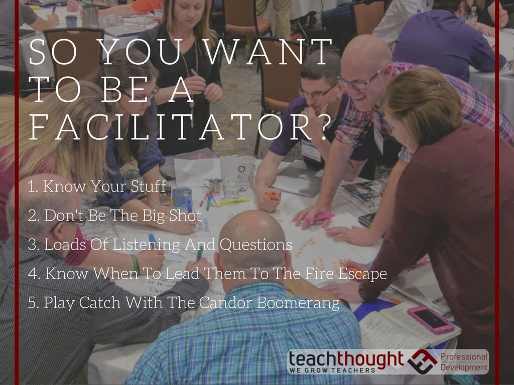 ThoughtStretchr's tweet photo. 5 Facilitation Tips To Help Learners Grow | TeachThought PD https://t.co/euCaMMGPP7 https://t.co/LmL8K8cUax