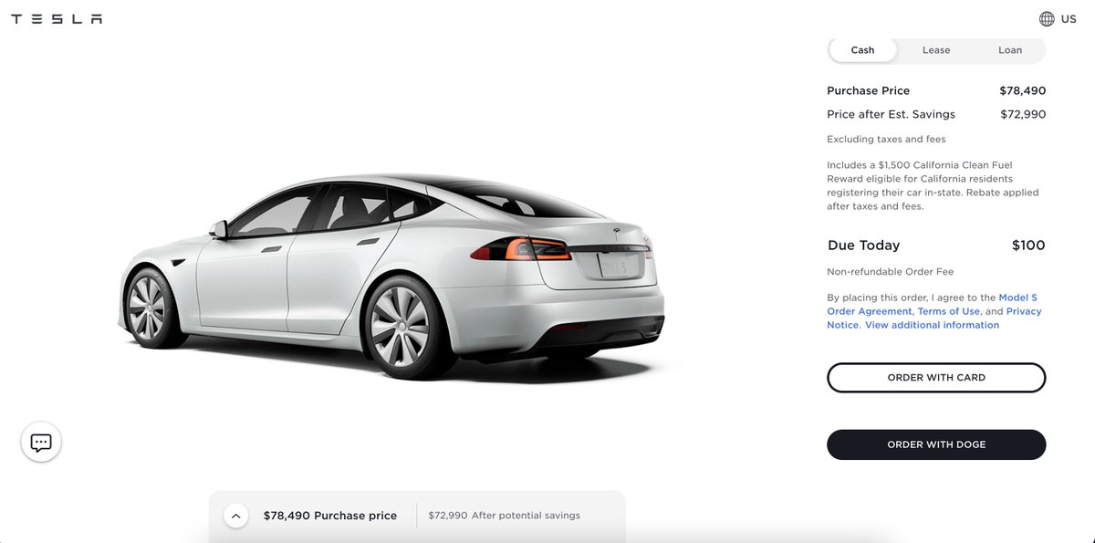 maamarfarah's tweet photo. @elonmusk when can buy my @Tesla with @dogecoin ?
Wouldn't be that beautiful  "Order with $DOGE " ?
 #dogecoin #doge #dogecointo1dollar https://t.co/qxU7DFHE7K