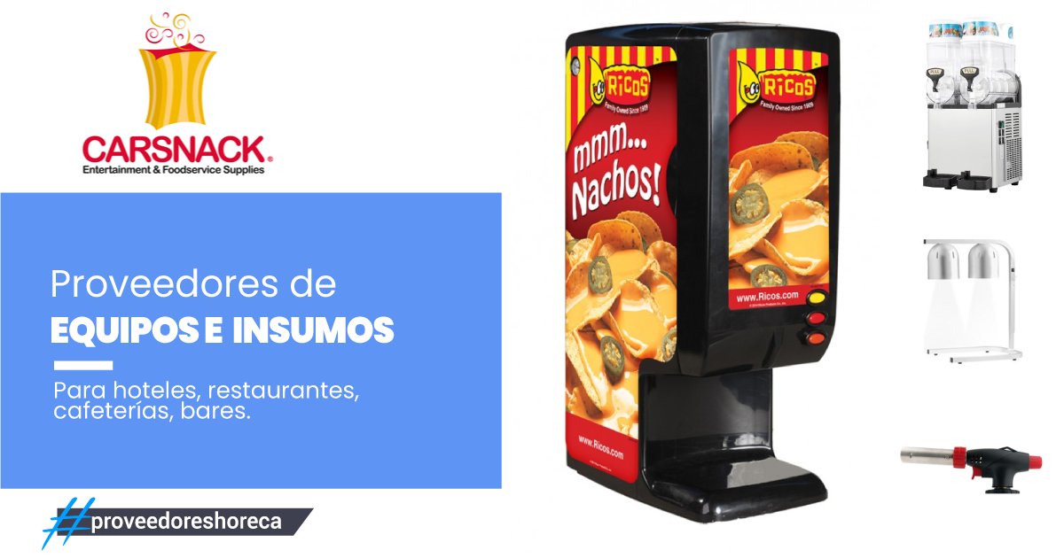 👉<a href="/CarsnackEcuador/">Carsnack</a> Es tu aliado ideal.  Te brinda soluciones integrales en provisión de equipos e insumos.  Busca hoy sus productos en el 🔵Directorio Hostelería Ecuador🔵

#proveedores #hosteleros #alimentosybebidas #horeca #restaurantes
hosteleriaecuador.com/carsnack/