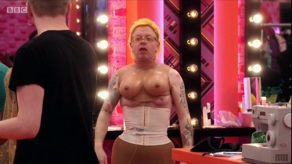 iseverythingaok's tweet photo. Me trying to fit into my jeans and grandfather collar shirts after lockdown 3 #DragRaceUK https://t.co/HSjUMcH0w2