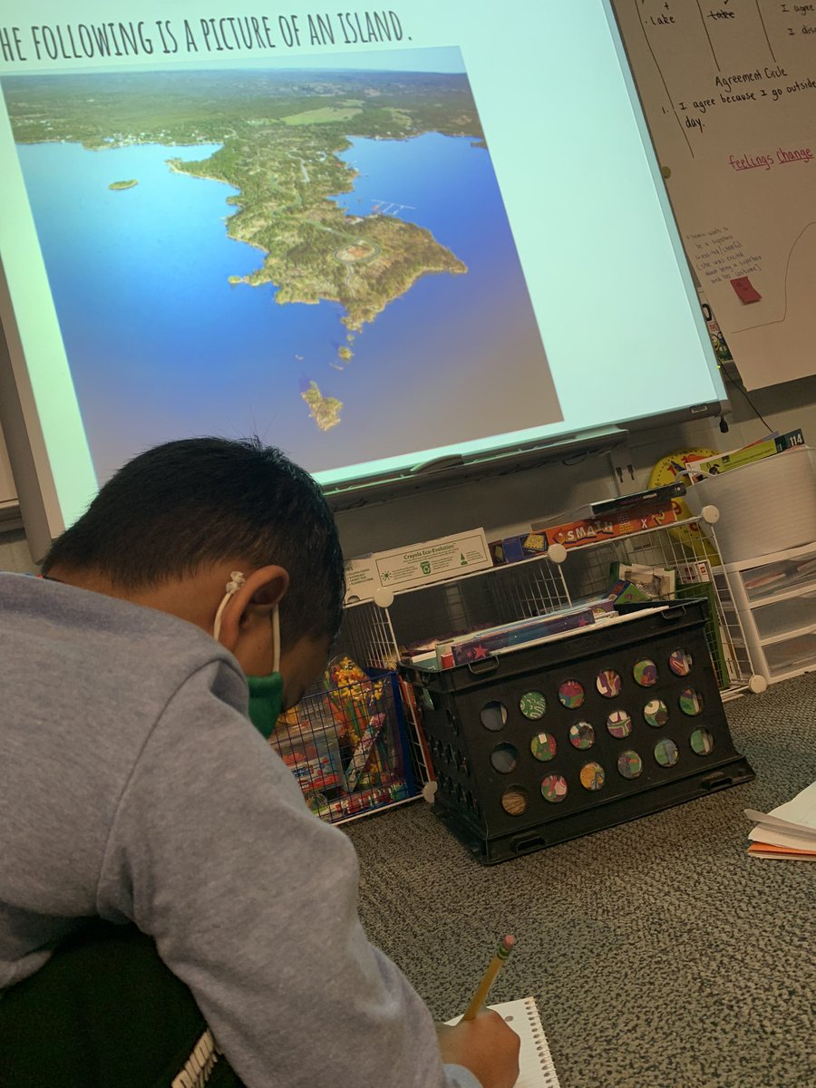 SandersScholars's tweet photo. EXPLAIN:
Now that we have grappled with attributes of landforms, students worked to share their thoughts through an agreement circle.
We made sure to quick write our thoughts to avoid groupthink and to engage in confident discourse.
#ParkHillProud #FiveE https://t.co/MhY6U0UIkC