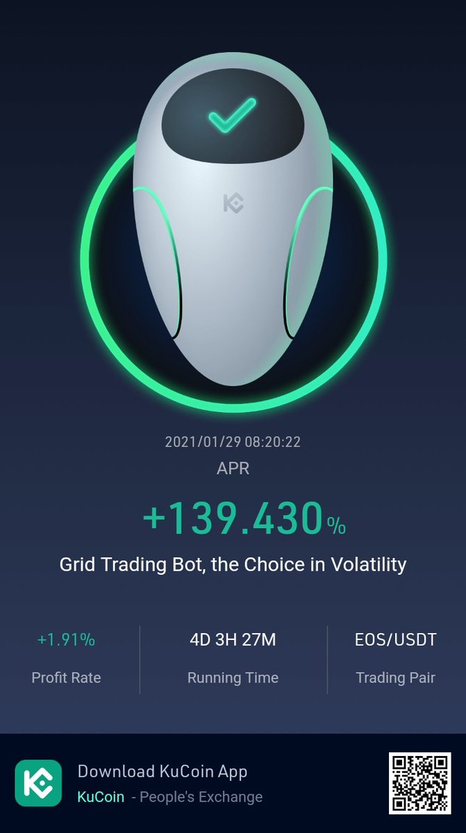 Almiral_Akainu's tweet photo. #KuCoin #KuCoinTradingBot ✌️🤖 https://t.co/LaV03spcee