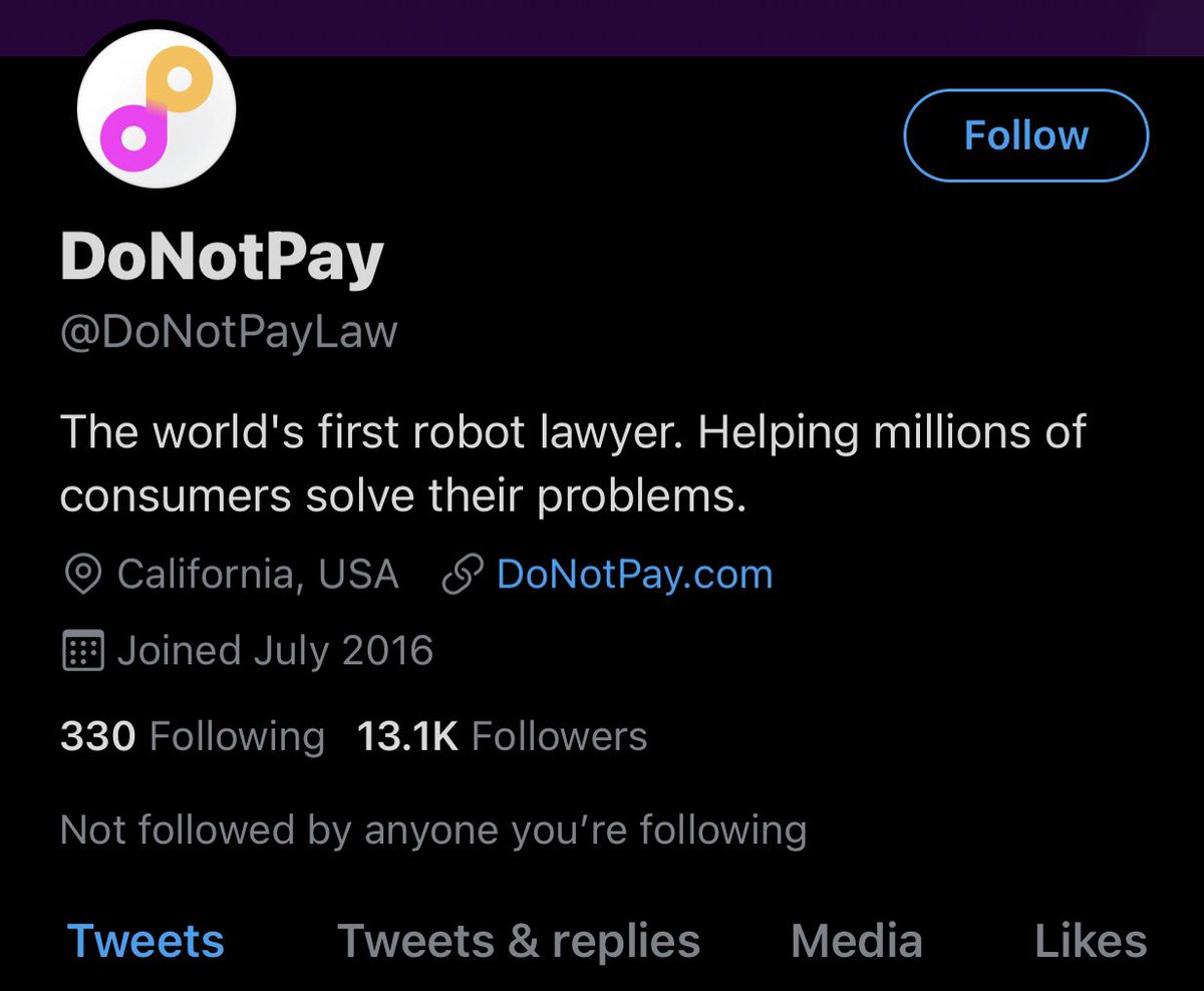 Not only markets, also consumer affairs: robot lawyers.