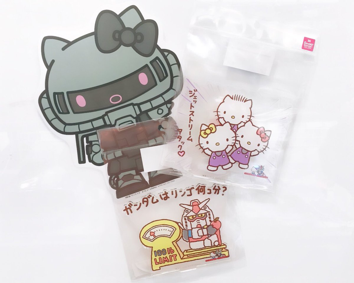 株式会社a3 イベント情報 على تويتر 商品紹介 ガンダム ハローキティ より キャラアクリルフィギュアのご紹介です 素敵なイラストが存在感のある大きめアクスタになって登場 お部屋やデスク周りに飾ってみてはいかがでしょうか ガンダム