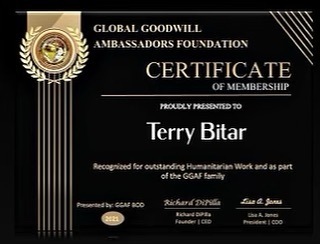 RADiPilla's tweet photo. Global Goodwill Ambassadors (GGA) Foundation would like to welcome Terry Bitar to our GGAF family.
Terry has been working on poverty eradication for many years addressing the United Nations SDG #1
#gga #globalgoodwillambassadorsfoundation #humanitari… https://t.co/JPB3s6S9Ix https://t.co/yERNhbemB3