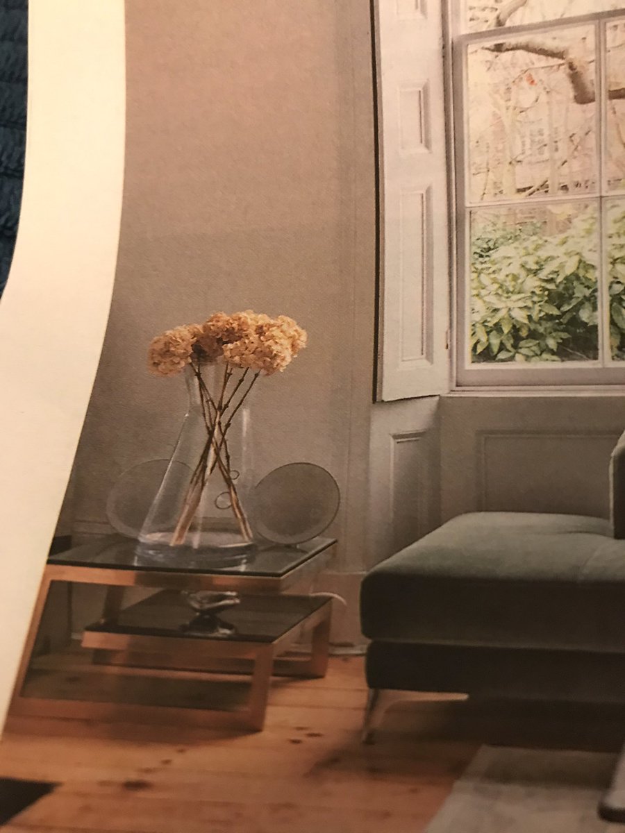 Ceramics and glass a foot off the floor, you might want to move those in three months’ time, just some free advice