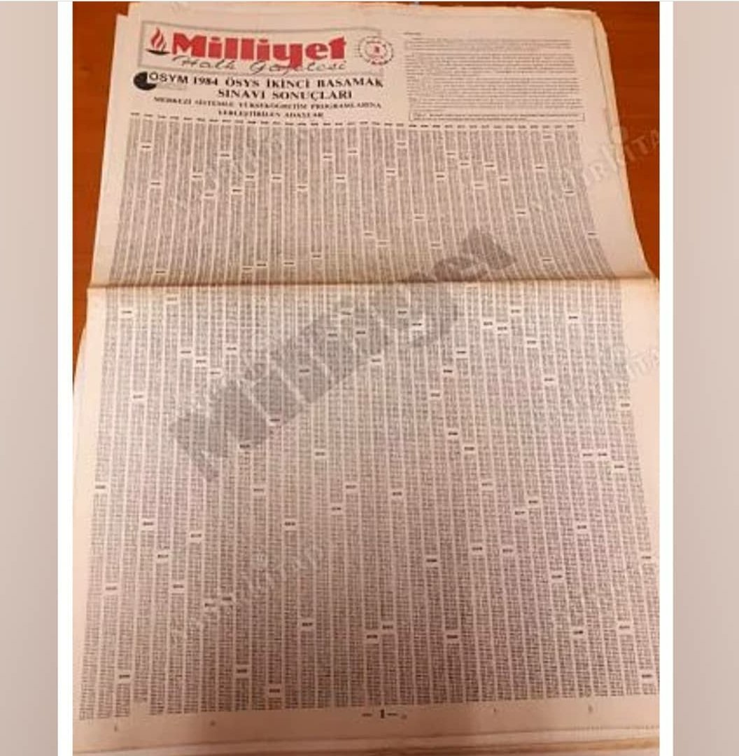 Üniversite sınav sorularına sınavdan sonra gazeteden bakıp, sonra sonuçları yine gazeteden öğrenenler ve dahası hala ÖSS diyenler burdamısınız ☺
#SınavUğruna