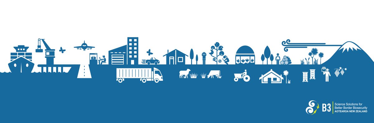 B3 Conference 17-18 May 2021 save the date <a href="/Te_Papa/">Te Papa</a> Wellington
We bring together NZ and Australian plant border biosecurity research communities @BiosecurityRDE
Keynotes and draft programme coming soon. Virtual option planning underway
Follow updates @ scienceevents.co.nz/b3conference