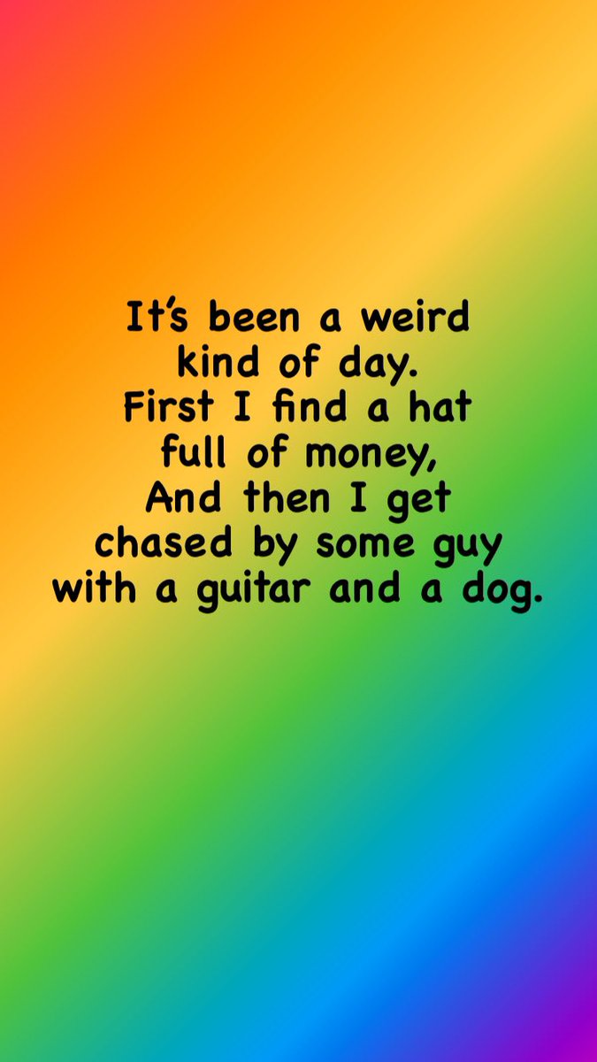 #OneOfThemDays #JustBecause