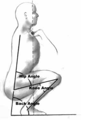 The front squat:The bar is placed on the front shouldersThis forces the back angle to be vertical. The hamstrings mostly taken out of the hip extensionEverything involved in keeping torso vertical works hard: "The core"Glutes/Quads take over. You ass will be sore. 