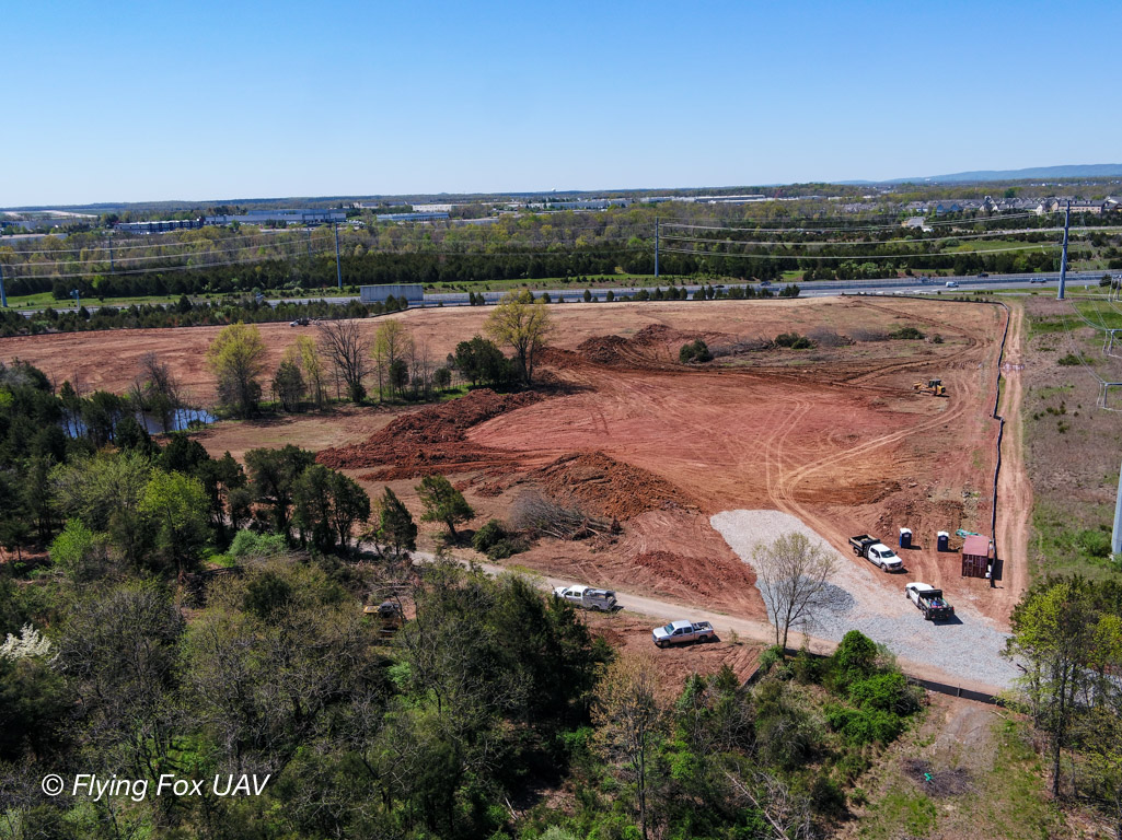 FoxUav's tweet photo. #construction #progress #monitoring. Our clients enjoy the highest quality images that they use to assure their project is moving along . #flyingwiththefox has saved them #time and #money. https://t.co/yvJBUrXFTZ