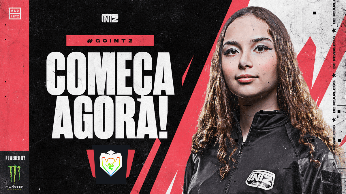 INTZ's tweet photo. [VL] Começa agora o Chroma Cup by Razer! Serão 5 etapas MD1 para a classificação 🔥

As nossas meninas do #INTZAngels começarão disputando contra a equipe da @blackdragonsBR. Deixe aqui o seu #GoINTZ e torcida 🚀

📺 Não haverá transmissão.

#MonsterEnergyBR #INTZArmy https://t.co/5xdFLNmzHb