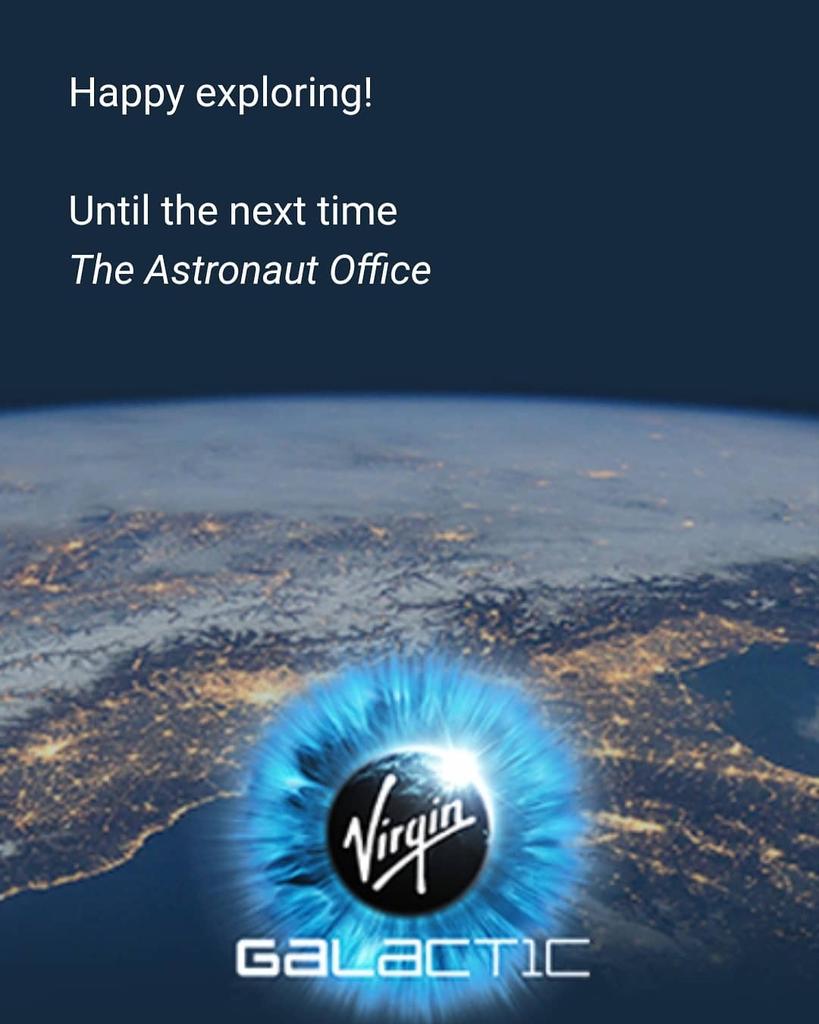 SpaceDocAshok's tweet photo. Latest updates for us #VirginGalacticSpacefarer from #AstronautOffice of @virgingalactic @richardbranson 

#VGSpaceFarer 🚀👨‍🚀

#SpaceDocAshok #SpaceMedicine #CommercialSpaceFlight #AstronautCandidate #IndianSpace 🇮🇳 #FlightSurgeon 👨‍⚕️ https://t.co/Kfrxdyd53N