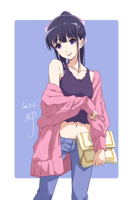 【金曜の誰でもないガール】
ポニテローライズガールさん✨べ?
#誰でもないガール 