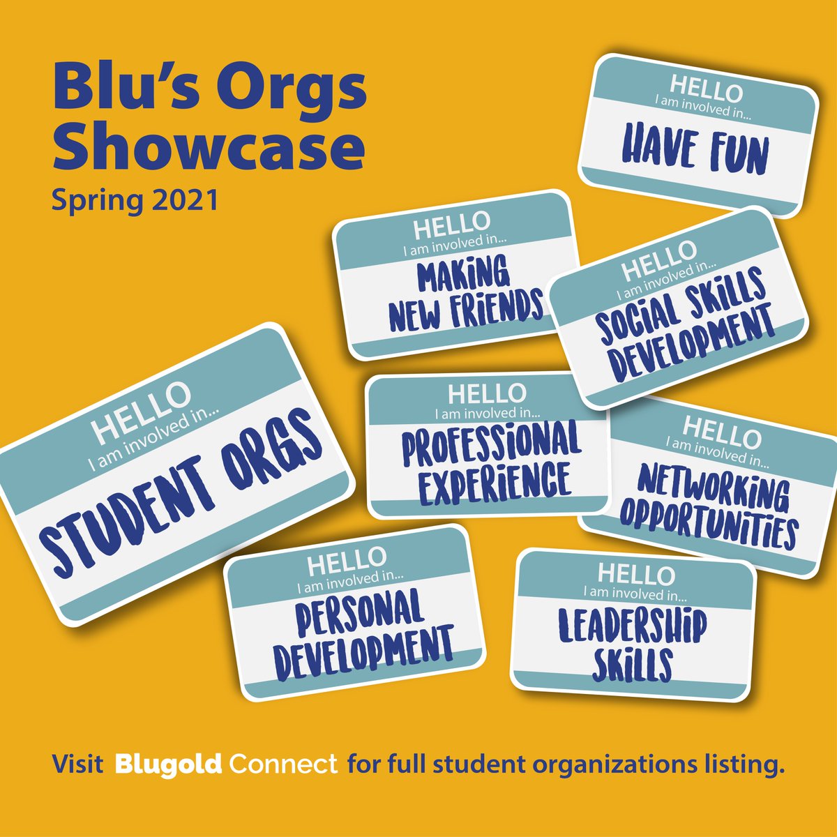 Anyone else excited to get back to campus? Learn about &amp; join student orgs through the Blu’s Org Showcase! Watch for an email next week with more info. 

Link to Blugold Connect is in our bio✌️

#uwec #studentlife