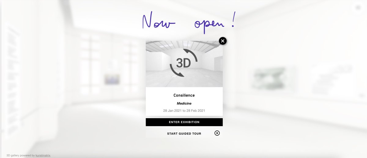 🎉Thanks to everyone for an amazing launch!

You can now access our 1st virtual exhibition, exploring "Medicine" through poetry &amp; visual art, here: bit.ly/2Mtqwnn (open until end of February)

#SciArt #VirtualExhibition #medicine #Poetry #VisualArt