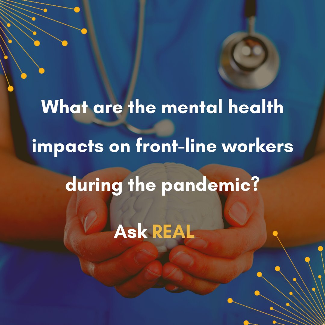 What have been the mental health impacts on our front-line workers during the pandemic? 

Visit our REAL Note to learn more: ow.ly/yUGD50DkTgK

#BellLetsTalk #mentalhealth #mentalhealthmatters #REALNote #covid19 #covid19ontario #covidcanada