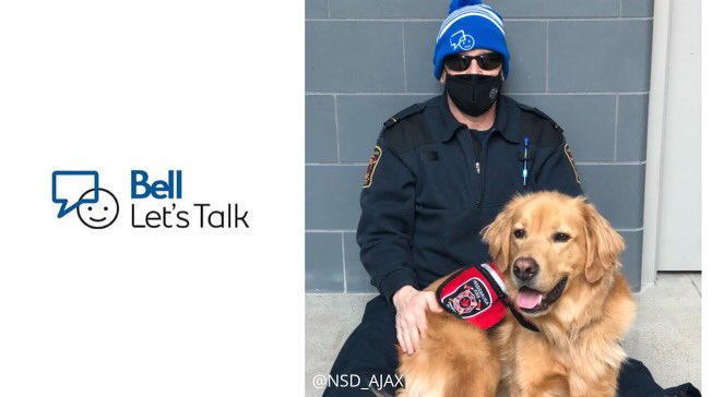 I help #Mississauga #firefighters process trauma &amp; help reduce stigma surrounding #mentalhealth. The IAFF reported 92% of firefighters surveyed said stigma is a barrier to seeking treatment #BellLetsTalk 
📷 <a href="/KCC_Scanlan/">Kelly C.C. Scanlan</a>