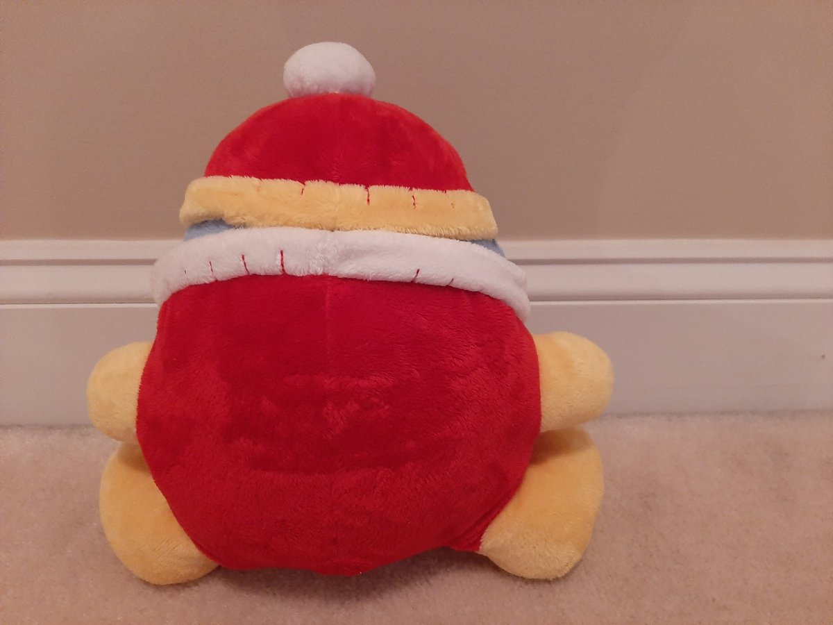 NathanCollects's tweet photo. Brawl in the Family, or BitF, is a webcomic that is known for its funny storytelling using a variety of Smash Bros characters. In the comic, Dededoll is a dedede plush given to King Dedede by Kirby. A real version that's wanted by many fans sold out on the BitF store years ago. https://t.co/hT2kB4dfNt