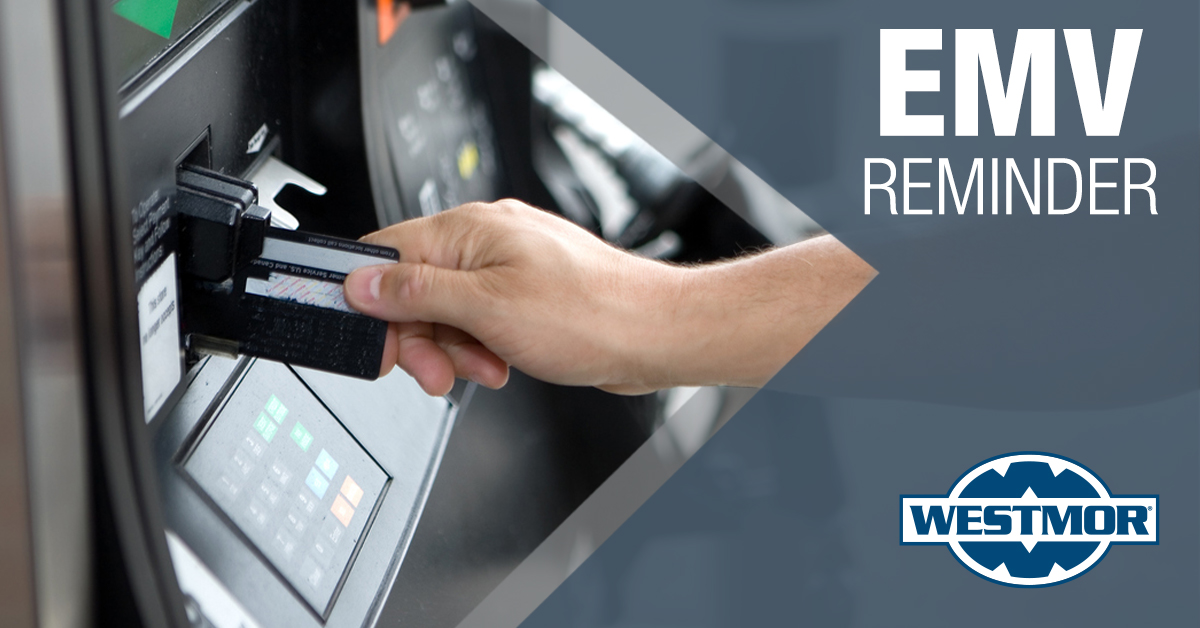 westmorind's tweet photo. The time is nearing for the EMV liability shift, April 17, 2021. Fuel retailers that have not upgraded their fuel dispensers for chip-enabled payment processing will be liable to fraudulent purchases made at their sites.

Need help to become compliant? Contact us today!

#EMV https://t.co/OfljwmVd6q