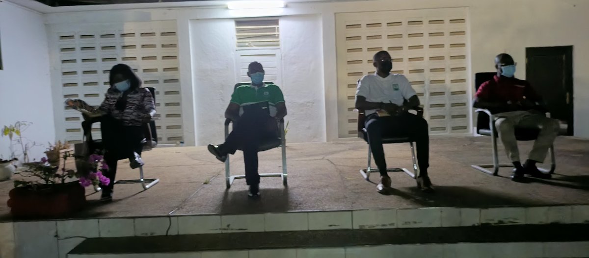 akuafohall_ug's tweet photo. Akuafo Hall, Legon organizes orientation for  Fresh Farmers in the Hall. We wish you a fruitful stay and hope that you would continue with  the legacy of the Hall. You're also advised to  adhere to the Covid-19 protocols. Thank you so much Hall Management and the JCR executive. https://t.co/kpBWD09zCx