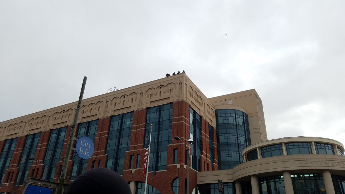 This is on top of the courthouse: