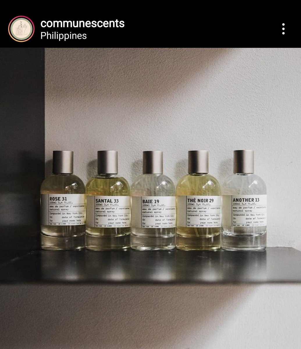 pauloMDtweets's tweet photo. @starfish725 I saw the IG page and they are selling #lelabofragrances https://t.co/8hoIDoFeZG