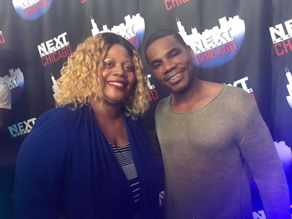 TBT Kirk Franklin was so cool and humble. Happy Belated Birthday God Bless You! 