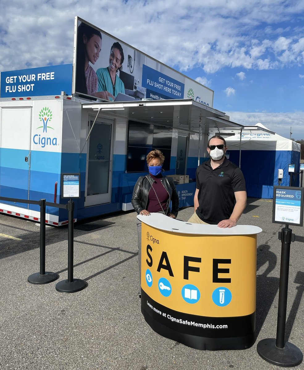 eventivemktg's tweet photo. Cigna recently wrapped up three weeks of events, providing free flu shots and over 33k pieces of personal protective equipment to Houston, Memphis and South Florida communities. Thanks @Cigna for helping people take control of their health! #GoKnowTakeControlTour https://t.co/8pBiseb7Ry