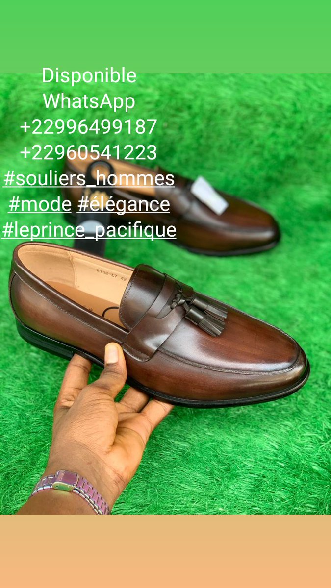 Disponible
WhatsApp
+22996499187
+22960541223
#souliers_hommes
#mode #élégance
#leprince_pacifique