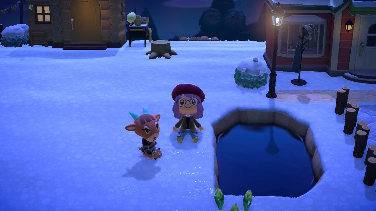AnotherACplayer's tweet photo. Pashmina is super cute with her soup 🤍 #AnimalCrossingNewHorizons #animalcrossingcommunity https://t.co/f3lk39AiBU