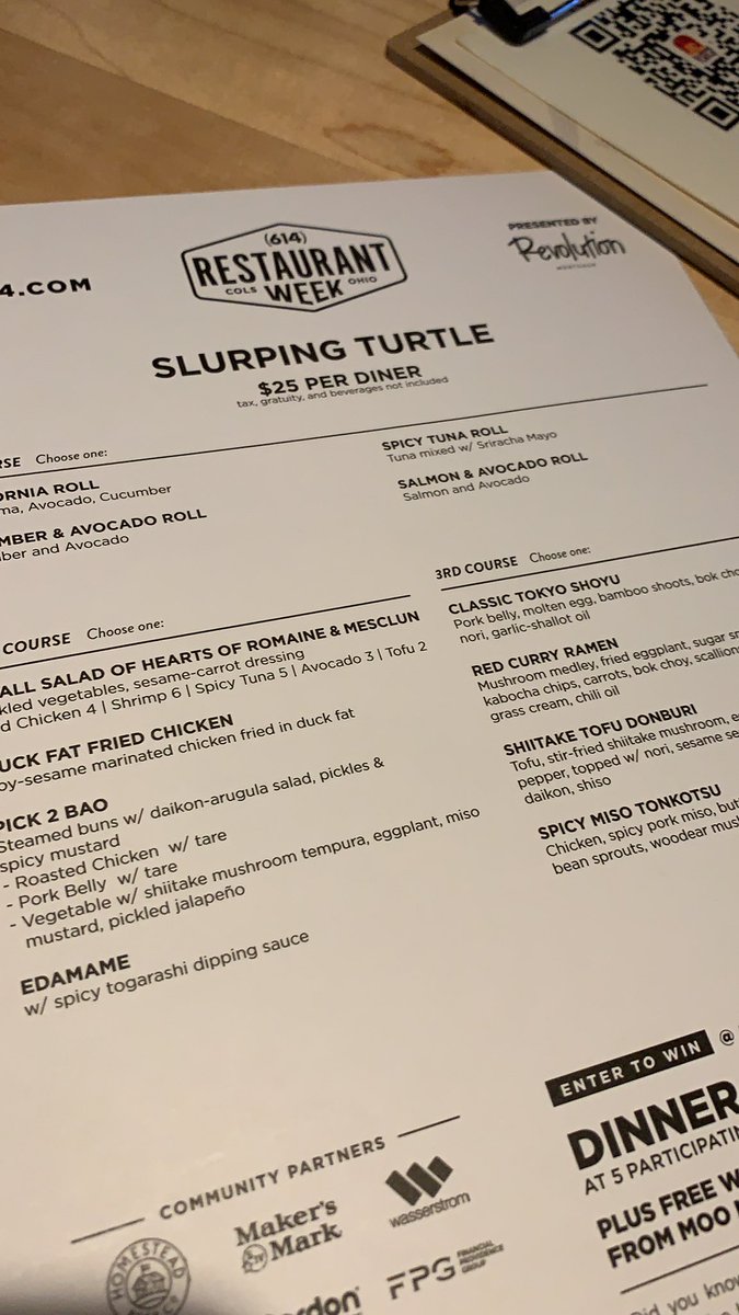 CP_XXXIII's tweet photo. Restaurant #2 of the week #SlurpingTurtle #eat614 @kenzi_monnin @614Magazine https://t.co/LSYfvmsPhd
