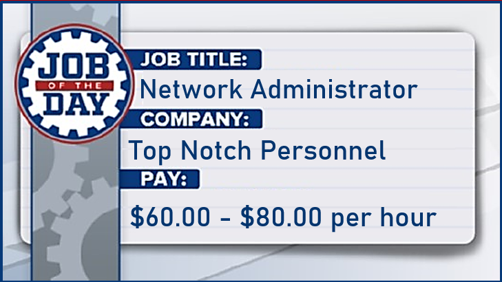 workforcecenter's tweet photo. Don't miss out on the @KWCH12's Job of the Day!
Network Administrator at @TopNotchWichita:
https://t.co/svM8nOzkXi
@SedgwickCounty @BWhippleKS @KWCHLily @KansasWorkforce @keithlawing #BuildingYou https://t.co/4E0lZQUeFl