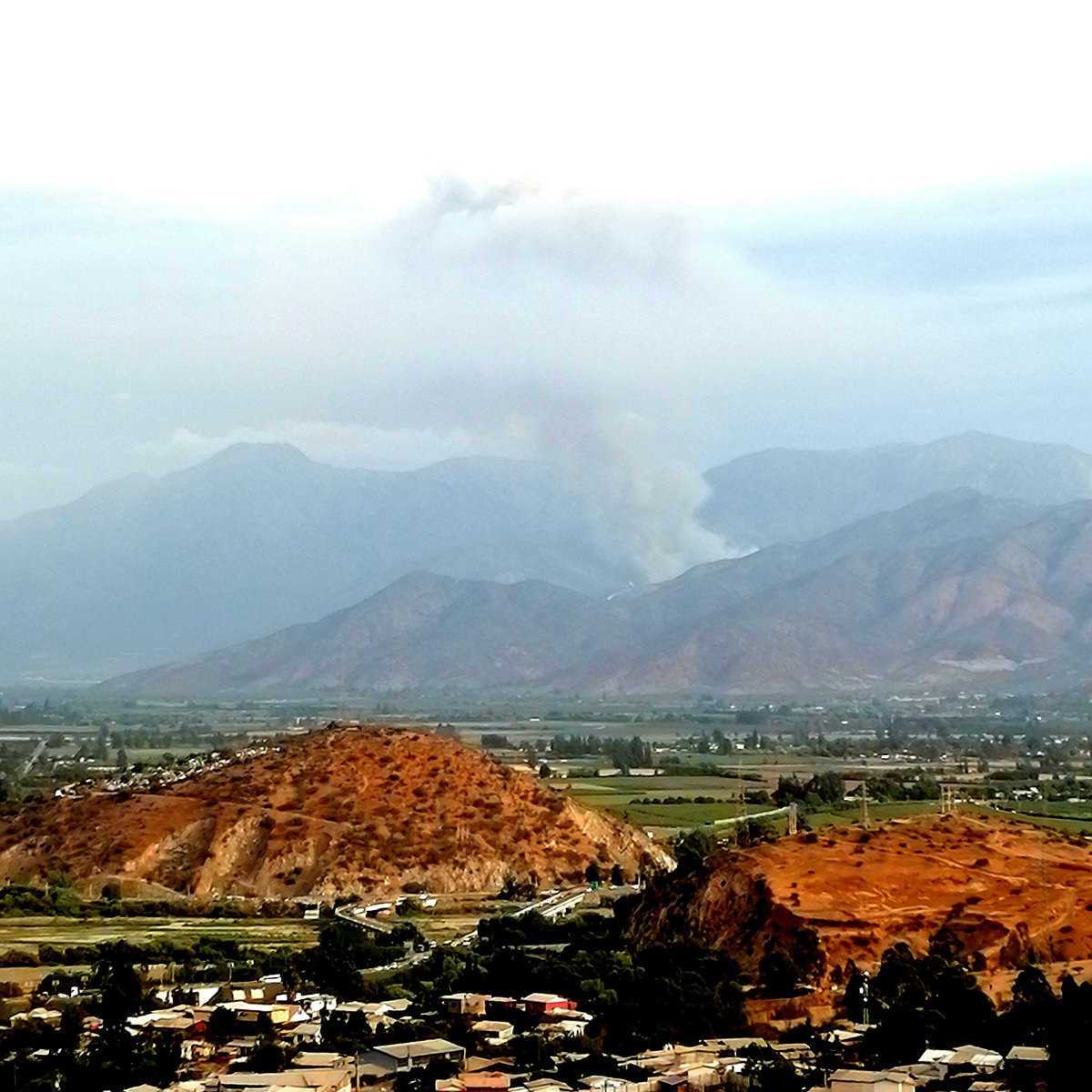 #IF #IncendioForestal declarado sector Paiocabe, comuna de Melipilla. Quien tenga mayor información favor hacerla llegar con el #IncendioMelipilla <a href="/meganoticiascl/">Meganoticias</a> <a href="/T13/">T13</a> <a href="/24HorasTVN/">24 Horas</a> <a href="/ramonmalleaa/">Ramón Mallea Araus</a> <a href="/PaulaMelipilla/">Paula Melipilla</a> <a href="/conaf_minagri/">CONAF - Corporación Nacional Forestal</a>