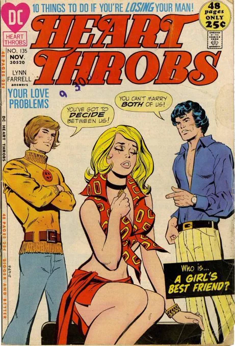 vintage romance comic buffs, i need help trying to figure out who drew this cover !! is it safe to assume it's john romita sr? 