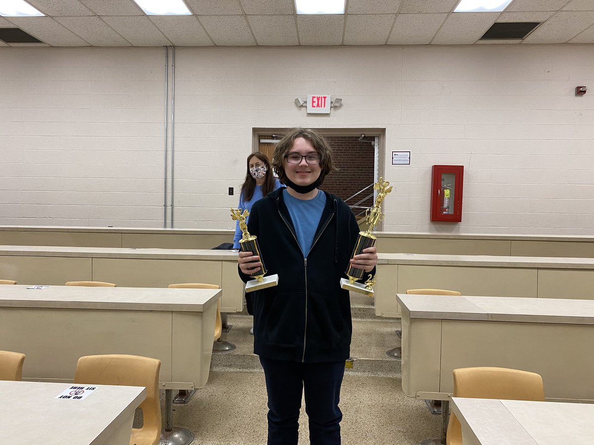 RLSD_Beavers's tweet photo. Congratulations to 7th grader Tommy Lindic for winning the District Spelling Bee! He will represent Riverside at the Lake County Spelling Bee on Tuesday, February 9th at 6 PM at Auburn Career Center. 

#WeAreRiverside https://t.co/0P827Arxz5